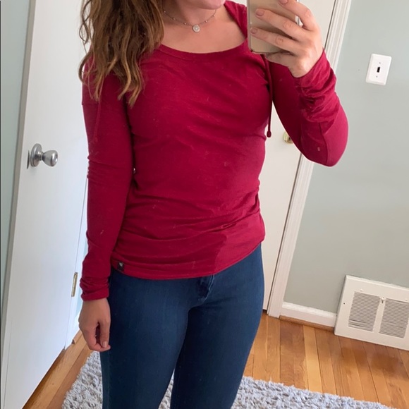 The North Face Tops - North Face Magenta XS Hoodie Adorable